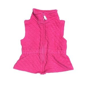 Donating soon! 🛎️ 18 mos quilted pink vest